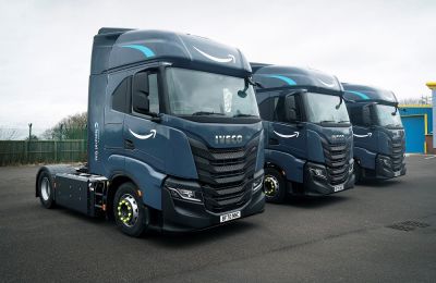 IVECO suministrará 1.064 camiones S-WAY a gas a Amazon para sus operaciones en Europa
