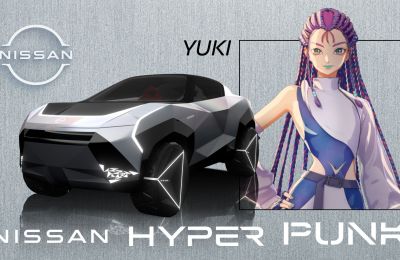 Nissan presenta el concepto Nissan Hyper Punk, diseñado para creadores de contenido y artistas 01 191023