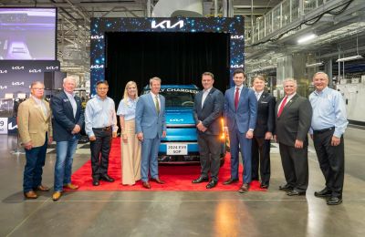 Kia Georgia comienza la producción de la SUV totalmente eléctrica Kia EV9 01 030624