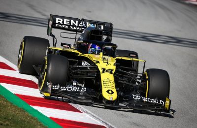 ALONSO DEBUTA CON RENAULT DP WORLD F1 TEAM