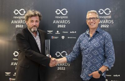Premios Newspress 2022 - Mike Rutherford (izquierda) y Tim Barfoot (derecha) 01 220722