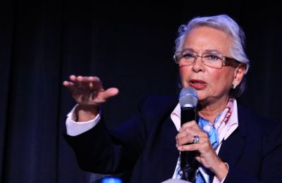 La secretaria de Gobernación, Olga Sánchez Cordero.