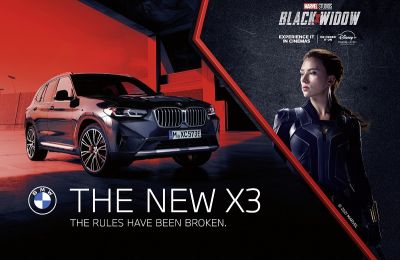 BMW se une al universo cinematográfico de Marvel en la película 'Viuda Negra'