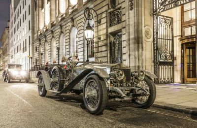 Rolls-Royce Silver Ghost recrea la triunfal carrera Londres-Edimburgo 110 años después