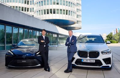 ioneros del hidrógeno: BMW Group y Toyota Motor Corporation llevan la colaboración al siguiente nivel para ofrecer opciones de vehículos eléctricos de pila de combustible (FCEV) para turismos 01 050924