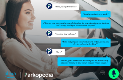 Parkopedia lanza la habilidad de estacionamiento predeterminada de Amazon Alexa  01 080622
