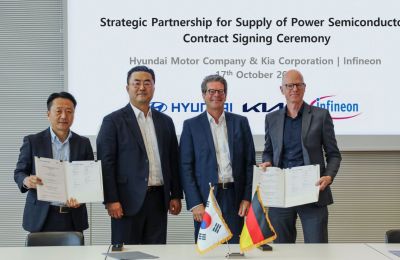Hyundai Motor y Kia fortalecen el suministro de semiconductores de potencia a través de una asociación estratégica con Infineon 01 191123