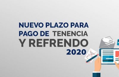 Nuevo plazo de pago de tenencia y refrendo 2020