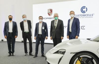 Porsche invierte en una fábrica de celdas de alto rendimiento para baterías