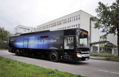 Daimler Buses configura un autobús Setra para realizar pruebas de COVID-19