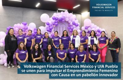 Volkswagen Financial Services México y UIA Puebla se unen para impulsar el Emprendimiento Femenino con Causa en un pabellón innovador 01 140324