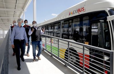 LÍNEA 4 DEL MEXIBÚS SERÁ EL PRIMER TRANSPORTE ARTICULADO METROPOLITANO DEL VALLE DE MÉXICO: ALFREDO DEL MAZO