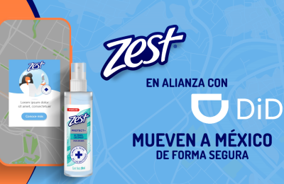 Zest en alianza con DiDi, mueven a México de forma segura