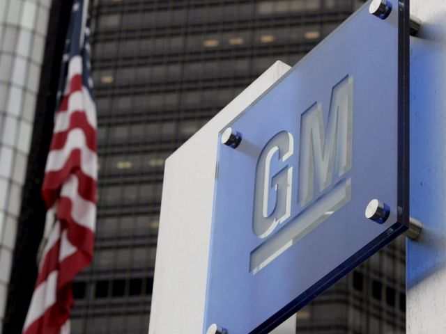Fotografía de archivo del logo de General Motors (GM). EFE/Jeff Kowalsky 01 160823