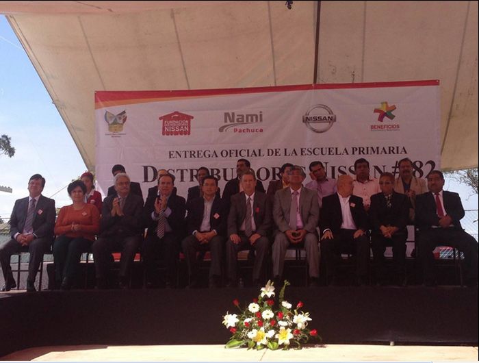  Nissan y Fundación Andanac inauguran nueva primaria en Hidalgo