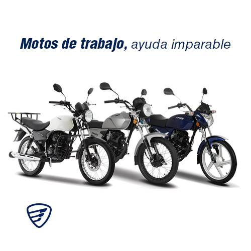 Villano En cantidad Gallina Motos de trabajo, ayuda imparable