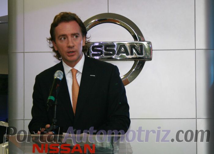 José Luis Valls, presidente y director general de Nissan Mexicana.