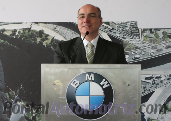 Gerd Dressler, director general de BMW Group México.