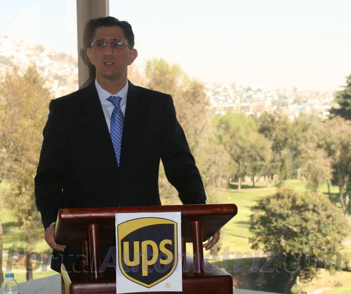 Agustín Picado, director general de UPS México.