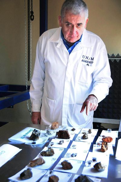 Lorenzo Martínez Gómez, investigador del Instituto de Ciencias Físicas de la UNAM.