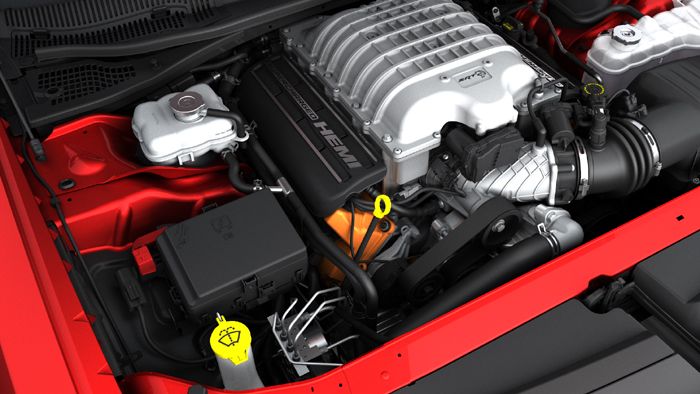 Dodge Challenger SRT Hellcat.
