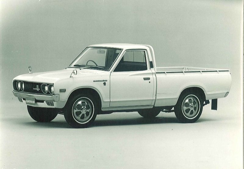 La Datsun 620 fue la primera pickup de la marca en ofrecer “King Cab” y “Double Cab”.
