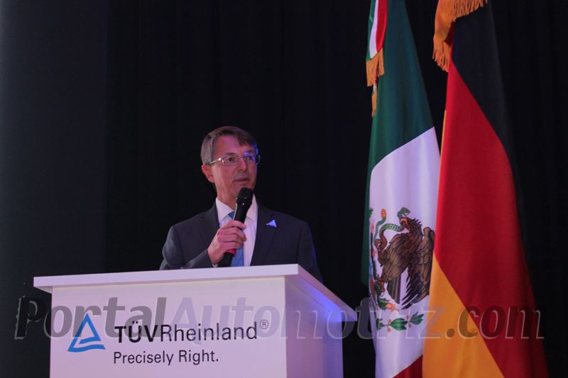 Bernd Indlekofer director general de TÜV Rheinland México.