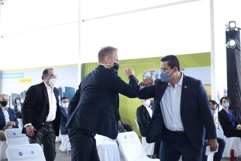 Participa el Gobernador, Diego Sinhué Rodríguez Vallejo, en el lanzamiento nacional del Programa de Movilidad Eléctrica de Volkswagen.
