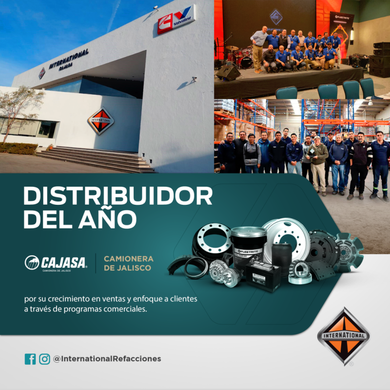 Navistar México reconoce a Distribuidores International® 01 270223