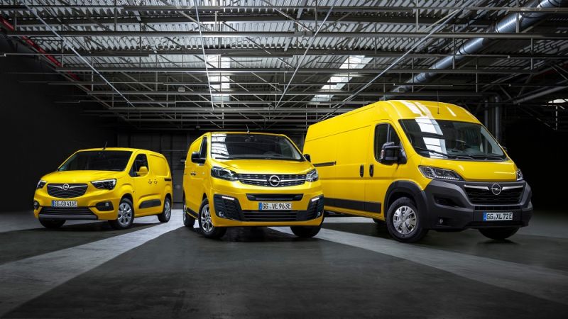 Opel aumenta sus ventas de vehículos comerciales ligeros en toda Europa