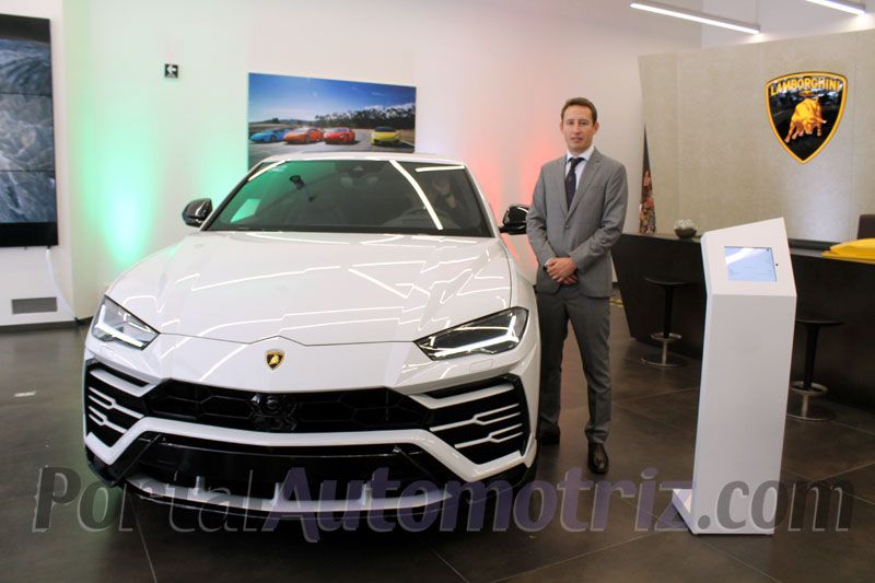 Martin Josephi, director general de Lamborghini México.