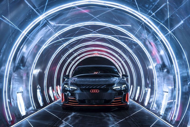 El Audi e-tron GT también circula con neumáticos Hankook para vehículos eléctricos