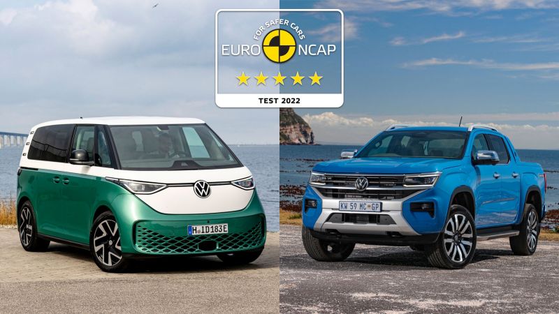 Cinco estrellas de Euro NCAP para el ID. Buzz y el nuevo Amarok 01 121222