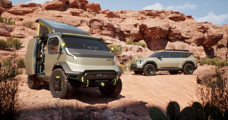 Kia America hace un emocionante regreso a SEMA con conceptos de vehículos eléctricos personalizados destinados a la aventura 01061104