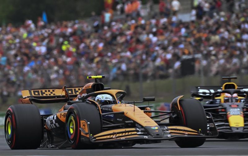 Lando Norris. EFE/EPA/Zsolt Czegledi 01 200724