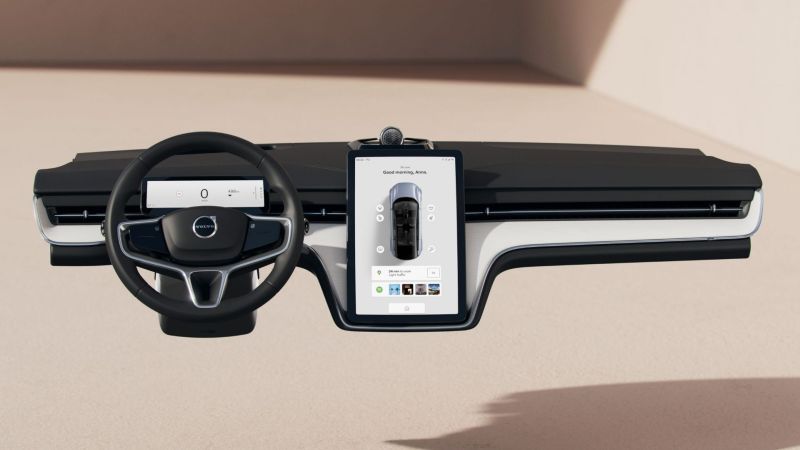Su nuevo Volvo EX90 le brinda la información que necesita, cuando la necesita 01 251022