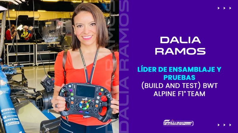Dalia Ramos (Jefa de ensamblaje y pruebas de Alpine)  01 070324