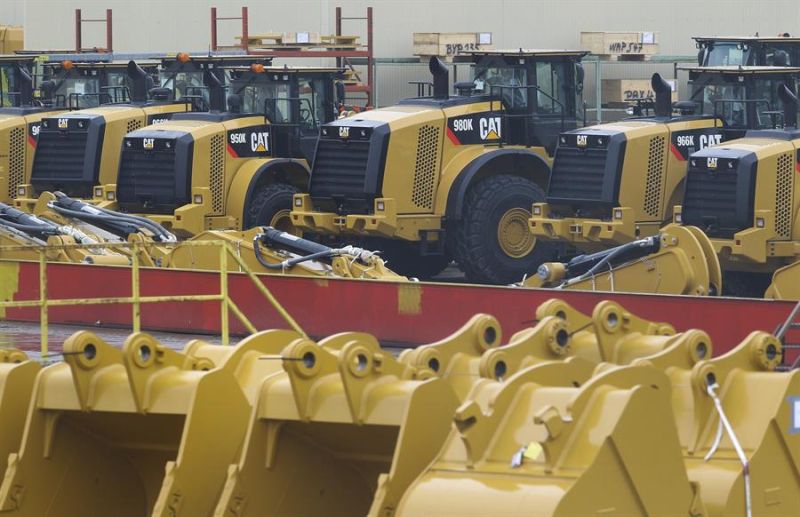 En la imagen un registro de archivo de maquinaria fabricada por Caterpillar. 01 020822