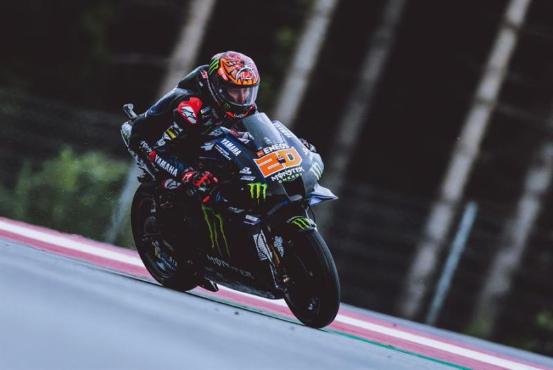 El francés Fabio Quartararo (Yamaha YZR M 1) - 01 - 290821