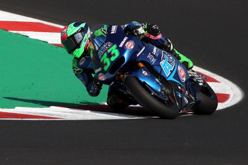 El italiano Enea "La Bestia" Bastianini (Kalex).