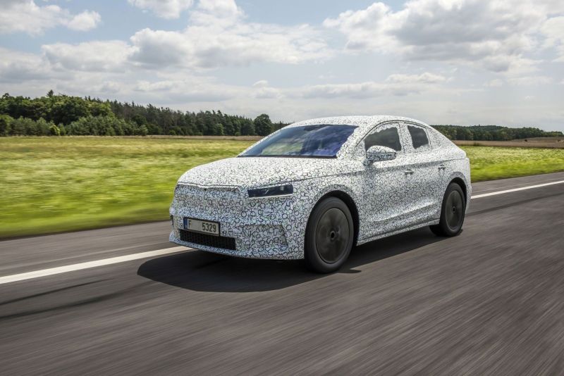El Skoda Enyaq Coupé iV:
