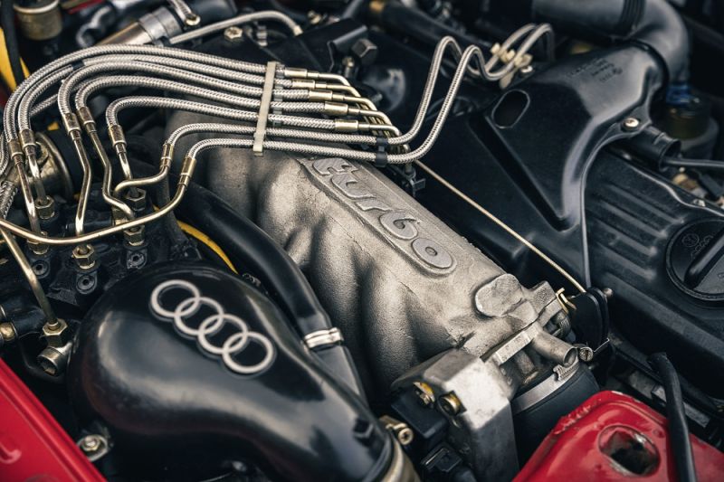 2.5 TFSI: el motor de cinco cilindros de producción en serie más potente de Audi