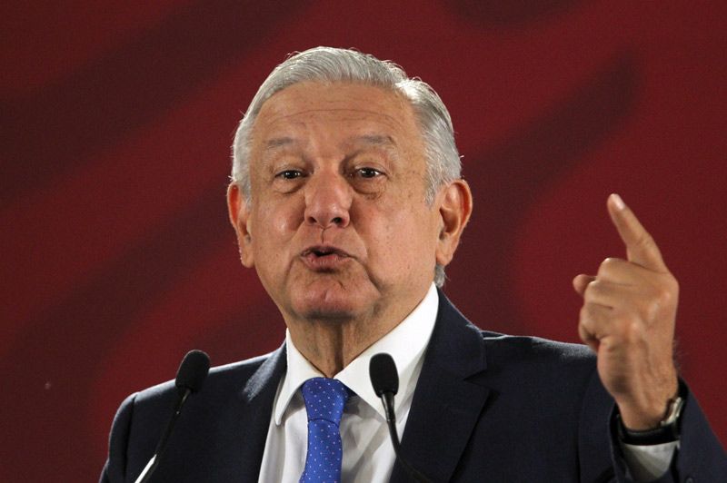 Andrés Manuel López Obrador, presidente de México.