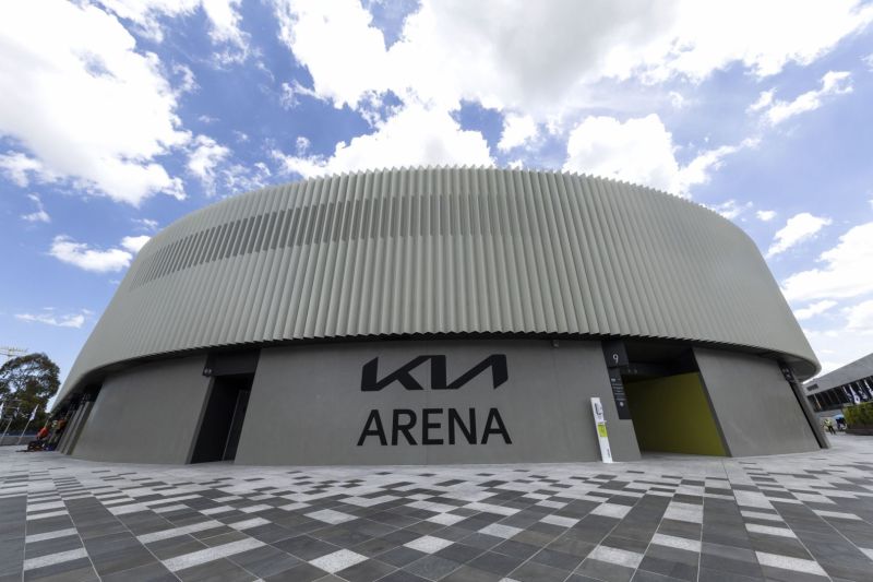 Kia Arena en el parque de Melbourne 01 - 130122