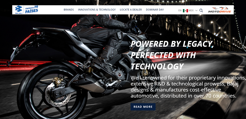 Bajaj Web