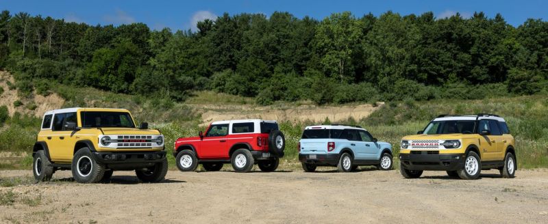 Heritage de Ford Bronco y Ford Bronco Sport 01 120822