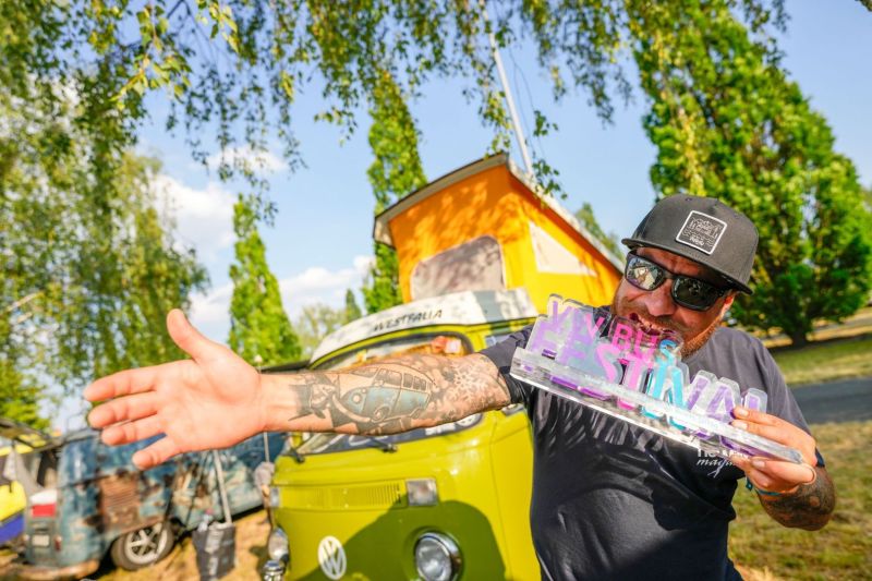 Este amor de Bulli se te mete debajo de la piel: el público votó el tatuaje T2 de Larry Cavalli como el mejor del festival. 01 060723