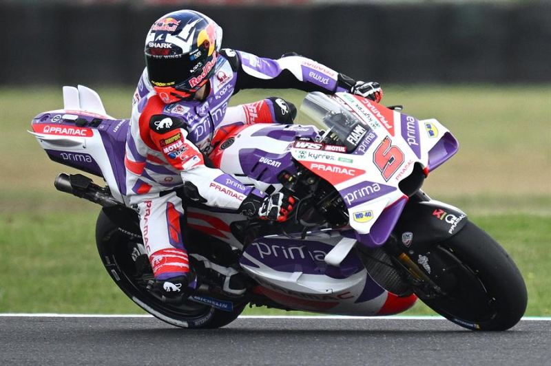 El francés Johann Zarco. EFE/EPA/Joel Carrett 01 211023