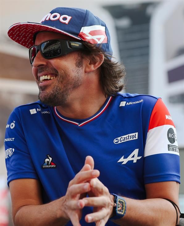El piloto español de Fórmula Uno, Fernando Alonso, en una imagen de archivo. EFE/EPA/Ali Haider