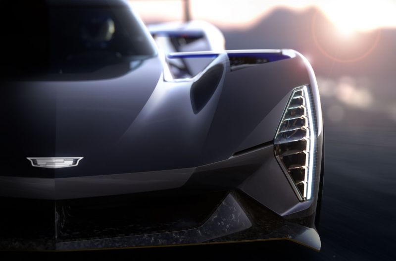  Cadillac muestra un avance del auto de carreras Project GTP